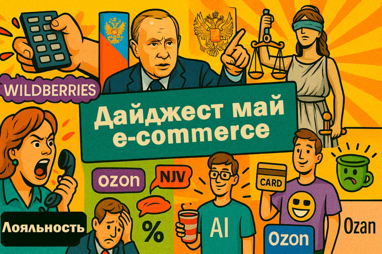 Как маркетплейсы душат селлеров — и другие новости мая
Май прошёл, выдался «полупраздничным» — коротким, но богатым на события, поэтому продолжим нашу рубрику #дайджест | Сетка — социальная сеть от hh.ru