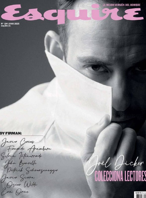 ❤️ Жоэль Диккер на обложке испанского Esquire за май 2025 года
Диккер - автор детектива-бестселлера «Правда о деле Гарри Квеберта», изданного более чем в 60 странах, а также недавно вышедшего (в том ч... | Сетка — социальная сеть от hh.ru