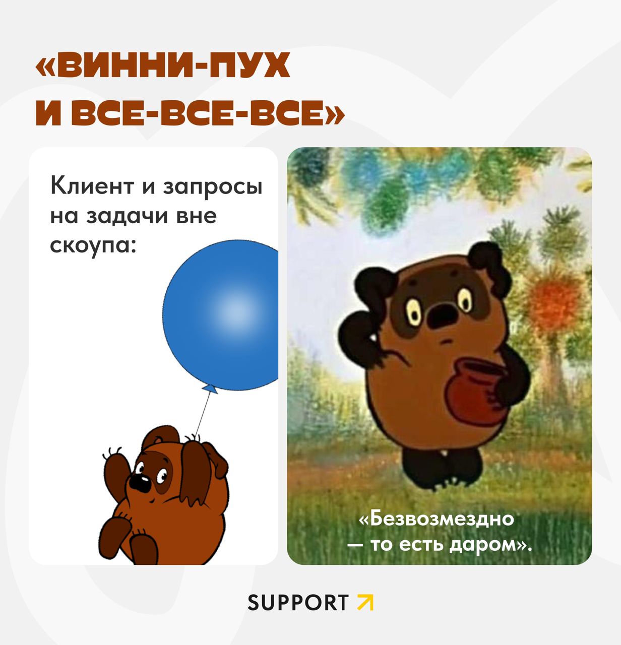 💜Если вы вдруг не знали, то 10 июня «Союзмультфильм» отпраздновал очередной День Рождения!
В честь этого окунулись в приятную ностальгию по мультфильмам детства | Сетка — социальная сеть от hh.ru