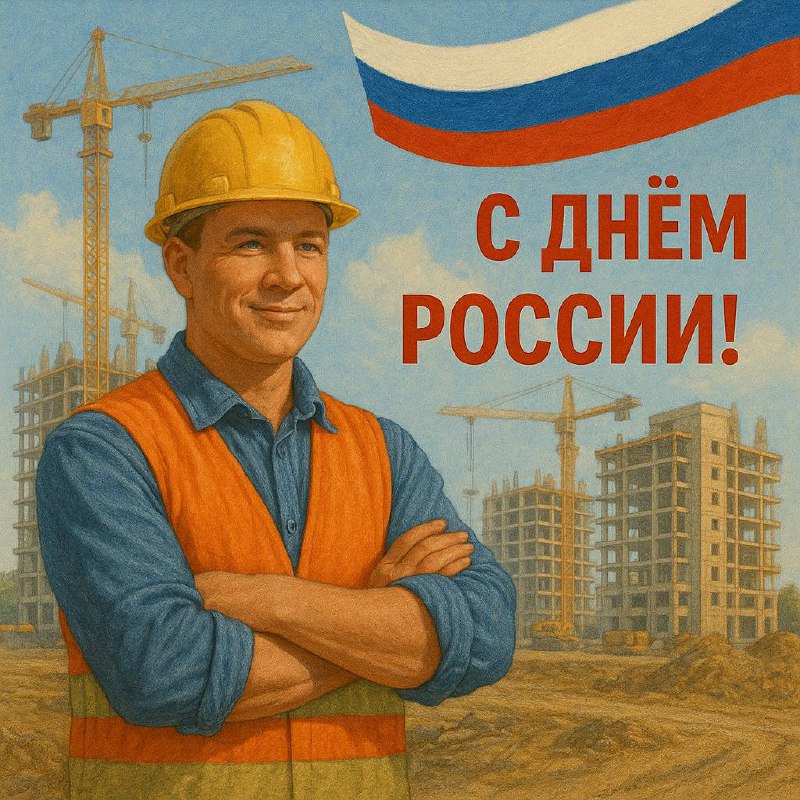 С Днём России, строитель державы! 🇷🇺🧱
Россия — это не только берёзки и балалайка | Сетка — социальная сеть от hh.ru
