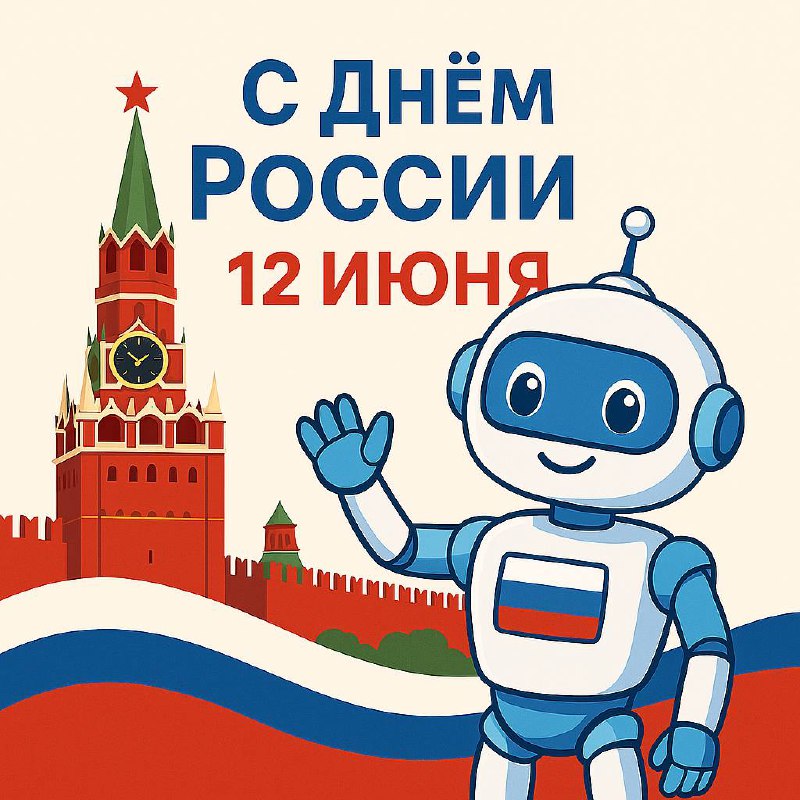 🇷🇺 С Днём России!
12 июня — день, когда мы не просто вспоминаем историю, а задаём себе вопрос: «Куда мы идём?»
Мы с вами живём в удивительное время — на пороге новой волны технологий и возможностей | Сетка — социальная сеть от hh.ru