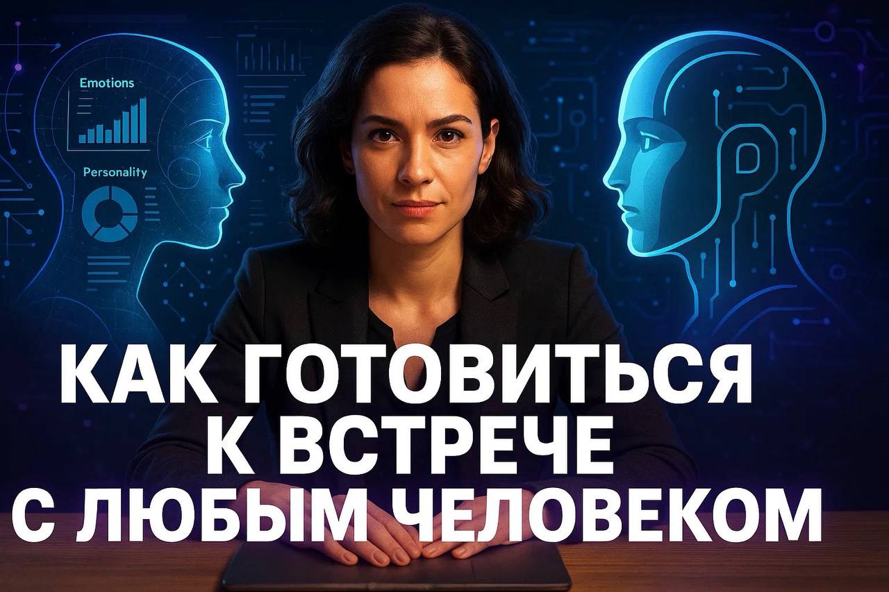 Ты заходишь на встречу. Он улыбается. А ты уже знаешь, что он скажет.
Потому что перед встречей ты прочитала его, как открытую книгу — с помощью нейросетей | Сетка — социальная сеть от hh.ru