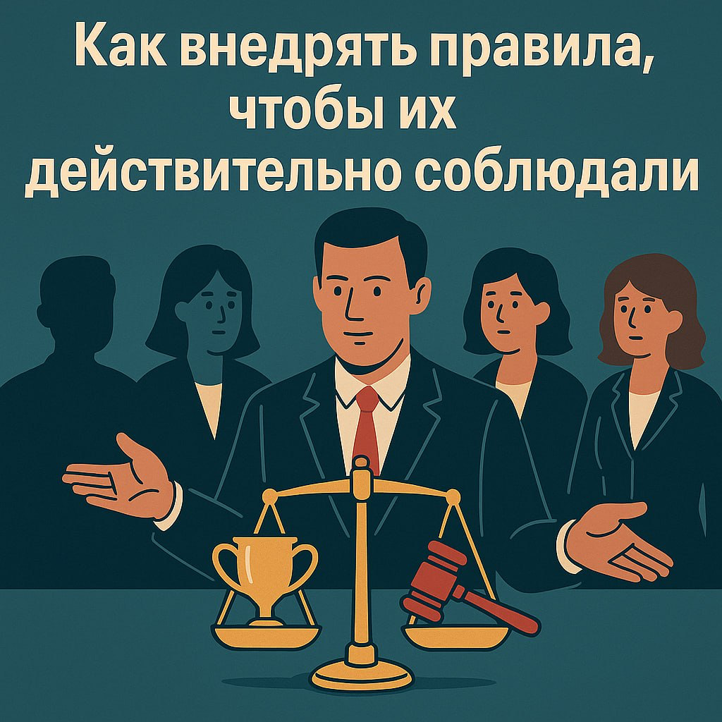 Как внедрять правила, чтобы их действительно соблюдали | Сетка — социальная сеть от hh.ru