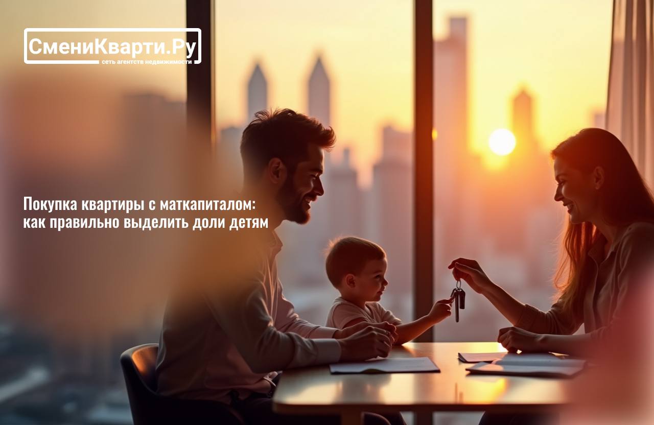 👨‍👩‍👧‍👦 Покупка квартиры с маткапиталом: как правильно выделить доли детям?
Если вы покупаете квартиру в новостройке с использованием материнского капитала, будьте готовы: по закону вы обязаны выделит... | Сетка — социальная сеть от hh.ru