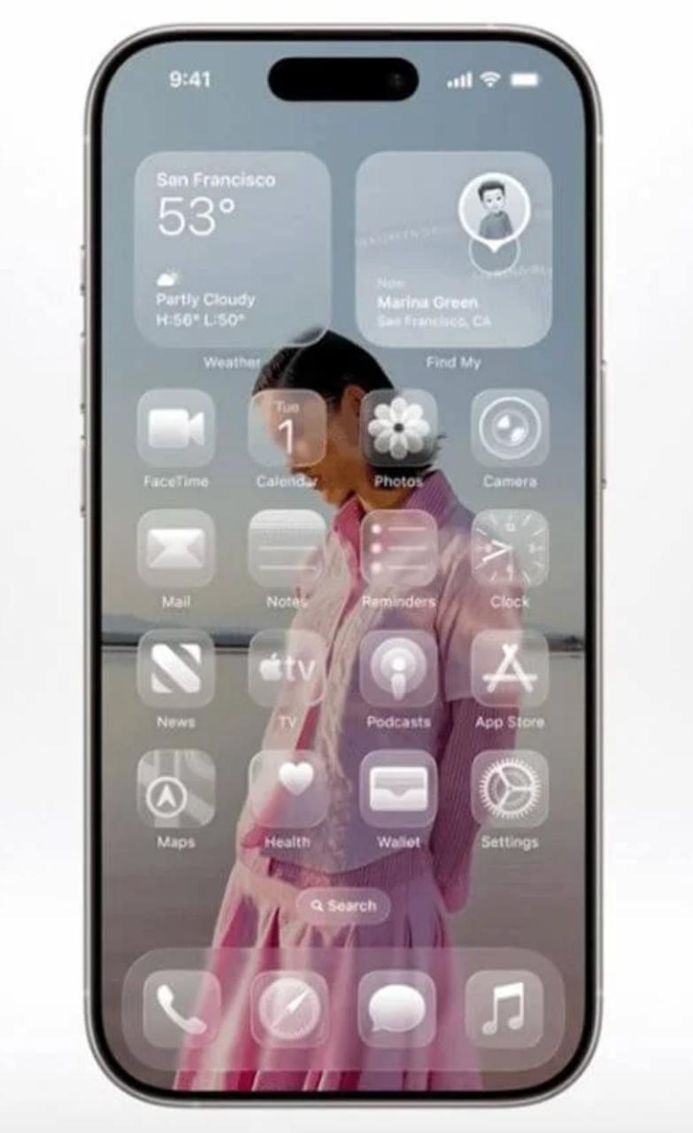 🔤🔤🔤
✨ iOS 26 — Liquid Glass ✨
Последний редизайн системы apple был в 2013 году, когда они отказались от скевоморфизма в пользу легких шрифтов, минимализма и ярких цветов | Сетка — социальная сеть от hh.ru