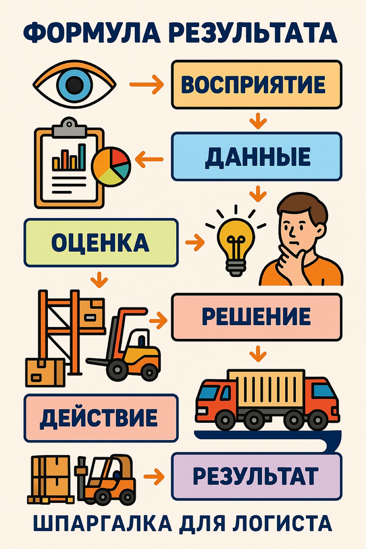 Формула мышления логиста | Сетка — социальная сеть от hh.ru