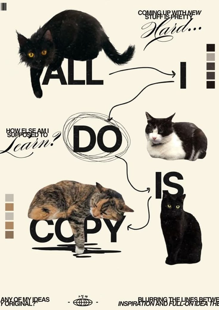 В нашей постоянной рубрике #котвыходногодня сегодня плакаты. | Сетка — социальная сеть от hh.ru