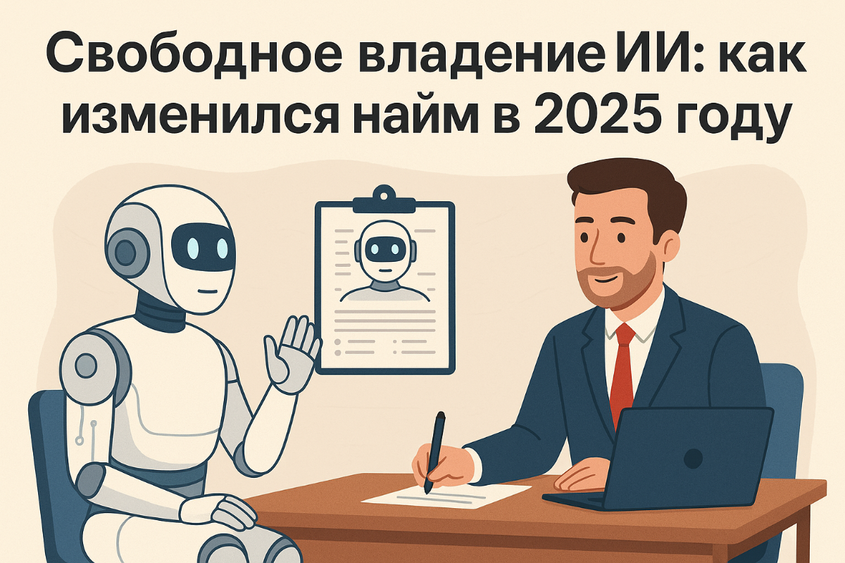 Свободное владение ИИ: как изменился найм в 2025 году | Сетка — социальная сеть от hh.ru
