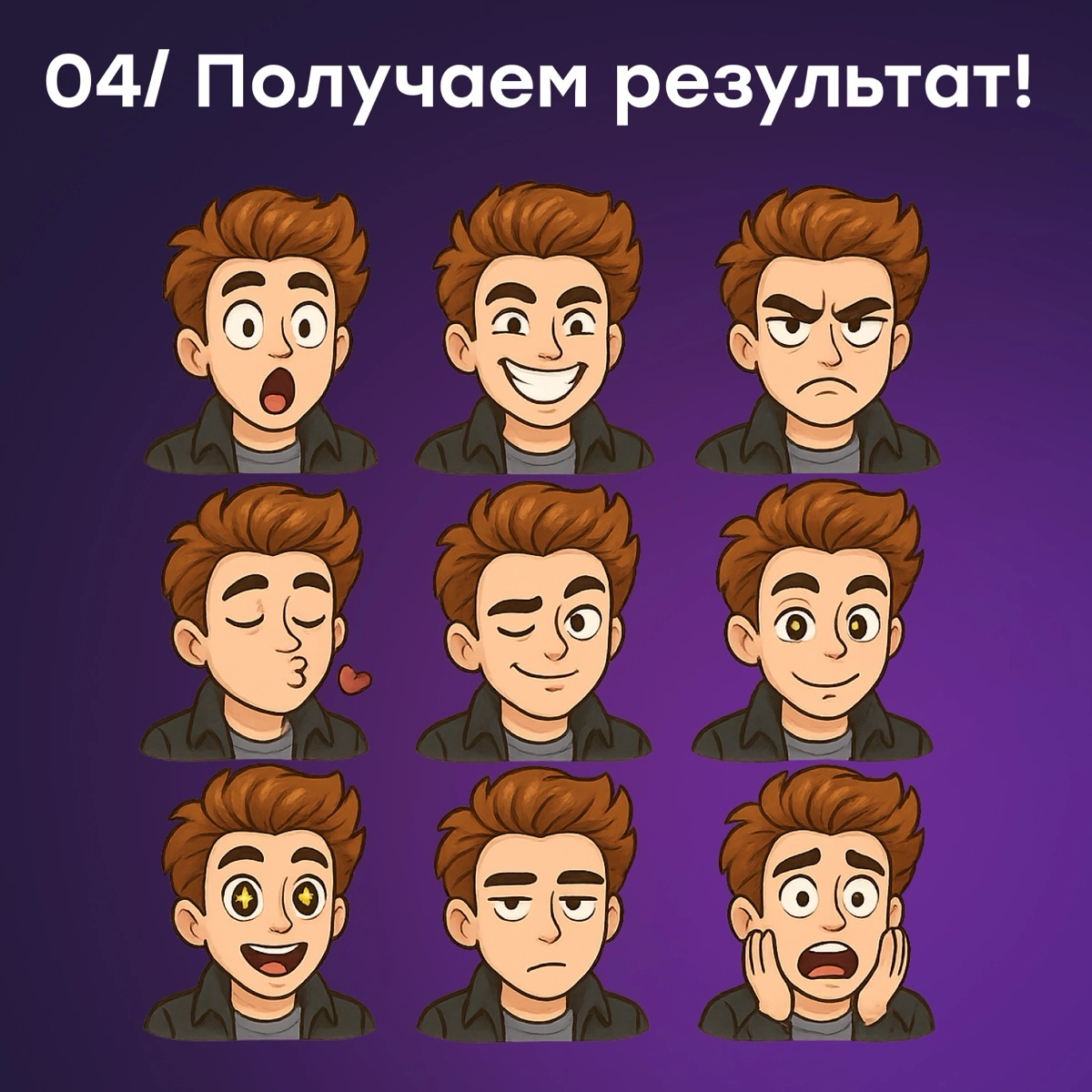 Стикеры для ТГ с помощью ChatGPT: инструкция | Сетка — социальная сеть от hh.ru
