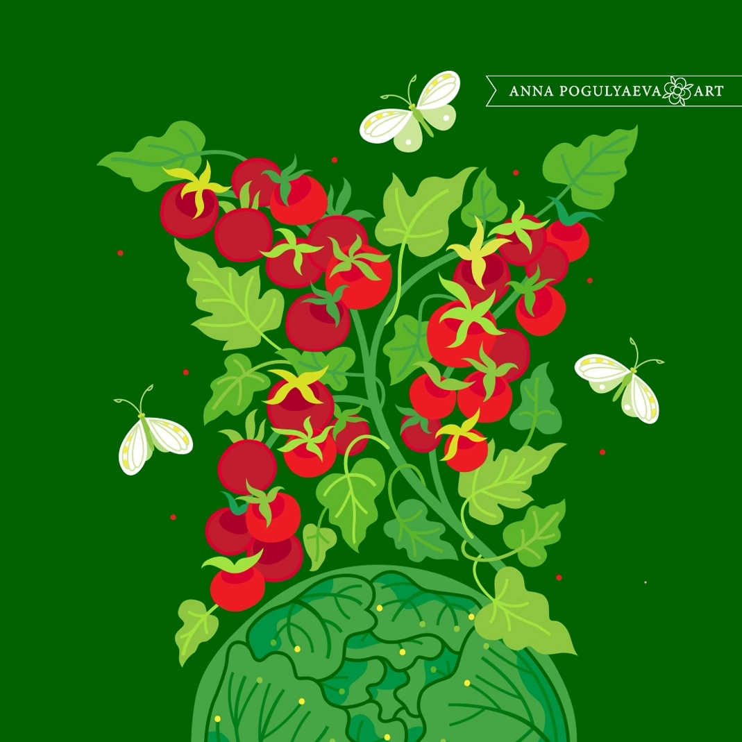 Принты для мерча и аксессуаров. Цвет зелёный | Сетка — социальная сеть от hh.ru