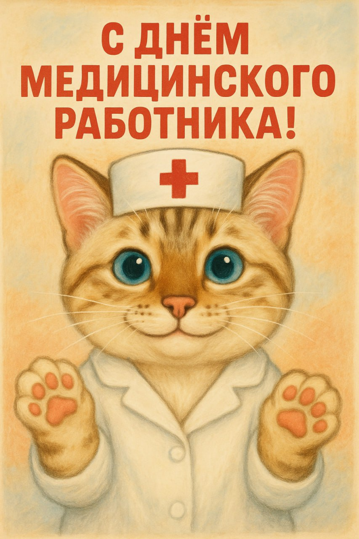 C днём медицинского работника! Будьте здоровы и не болейте! 🙏❤️ | Сетка — социальная сеть от hh.ru