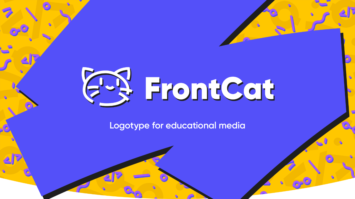Мой новый кейс - Логотип для FrontCat | Сетка — социальная сеть от hh.ru