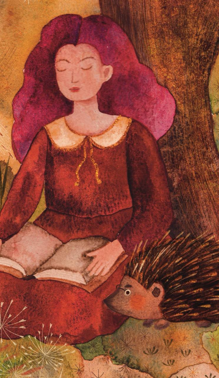 Вчера я закончила рисовать очередную метафорическую карту — индивидуальную, созданную под конкретный запрос одной девушки.
Перед тем как начать рисовать, мы всегда разговариваем | Сетка — социальная сеть от hh.ru