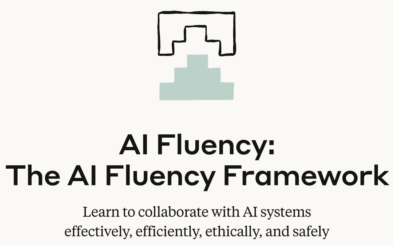 🧠 AI Fluency, как жить с ИИшкой
Anthropic (да-да, те самые, что делают Claude) красавчики и выпускают еще один открытый курс, по AI Fluency — и он удивительно годный | Сетка — социальная сеть от hh.ru