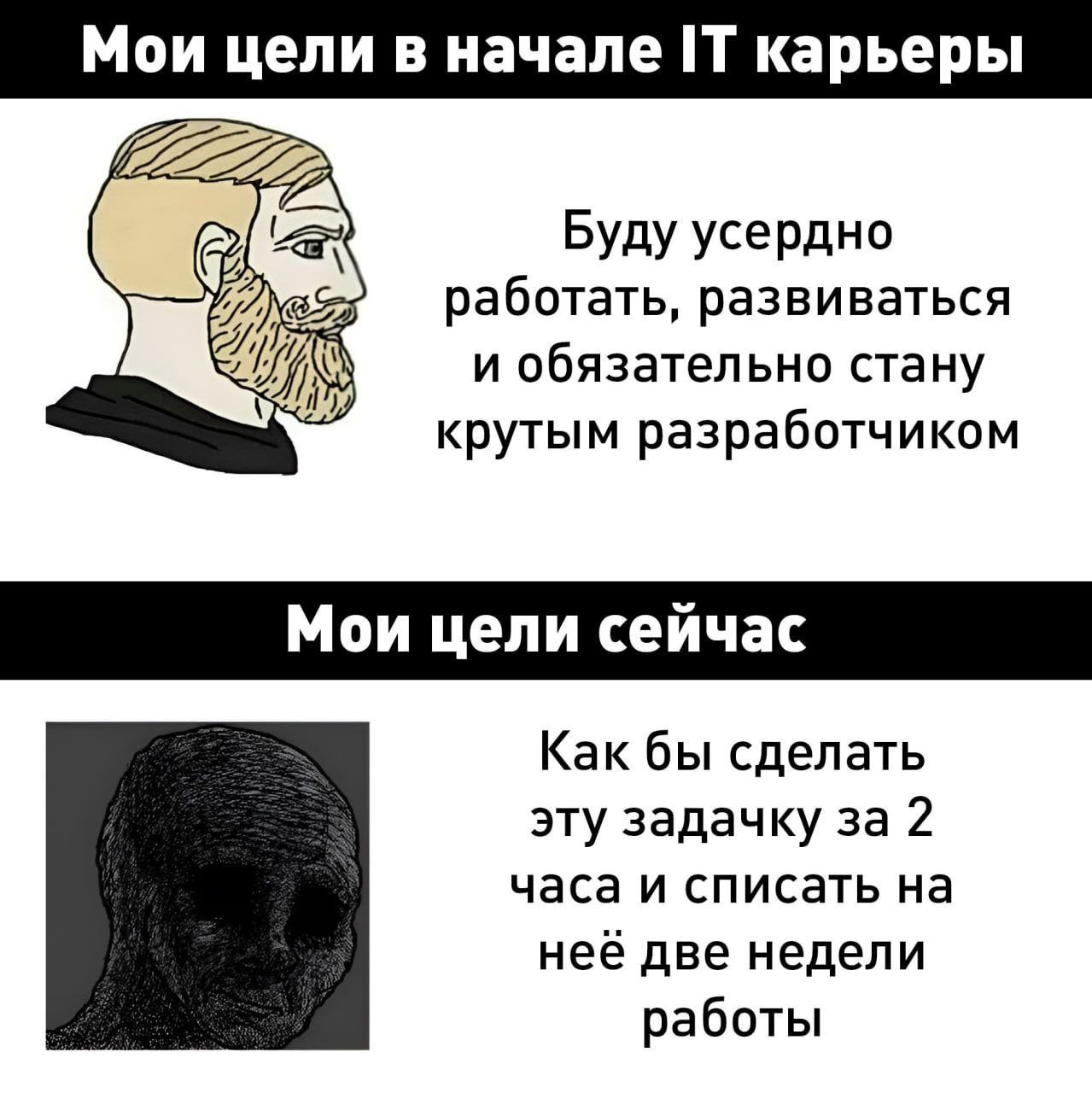 #IT
😂 Твой Пакет Мемов
🛍 Другие каналы | Сетка — социальная сеть от hh.ru