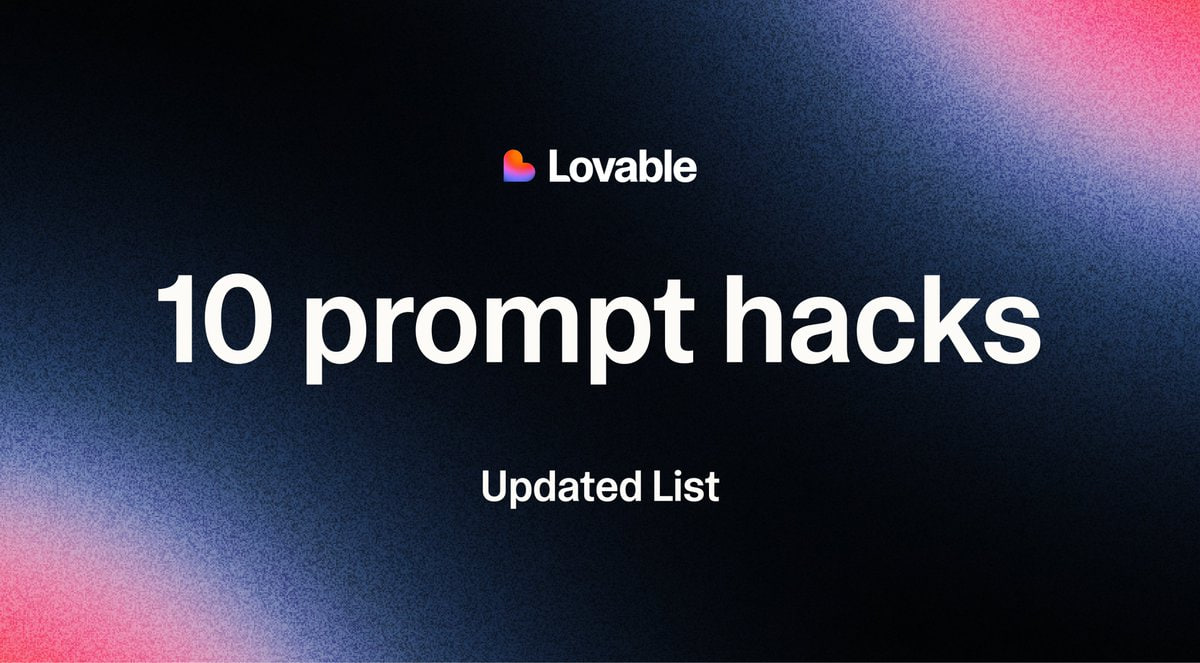 10 классных лайфаков для Lovable | Сетка — социальная сеть от hh.ru