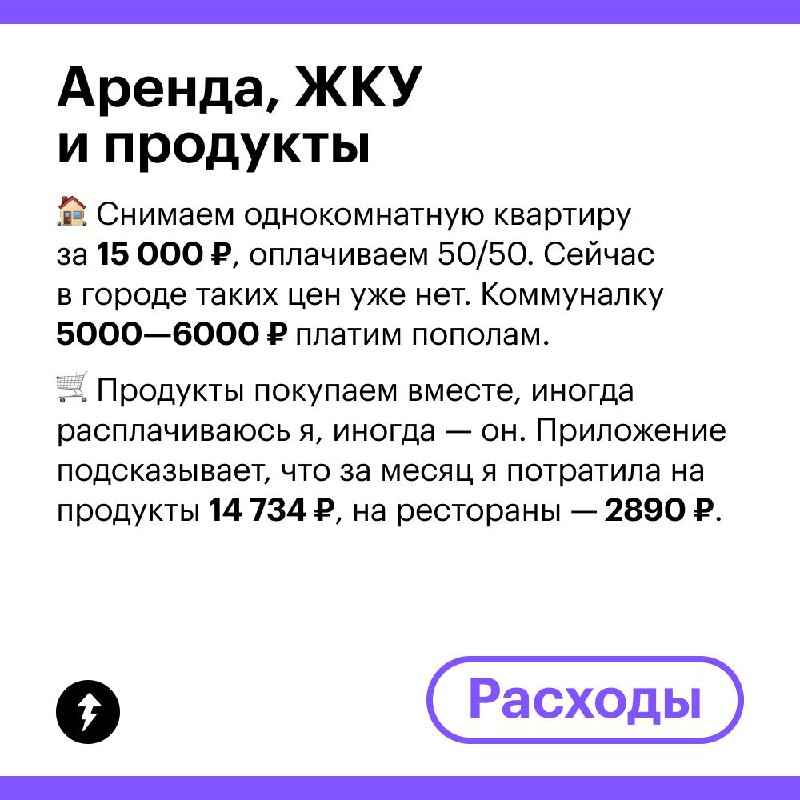 Доходы и траты молодого архитектора 📐
Архитектор из Барнаула рассказала, как делит финансовые обязанности с молодым человеком и на что тратит свою зарплату 45 000 ₽ | Сетка — социальная сеть от hh.ru