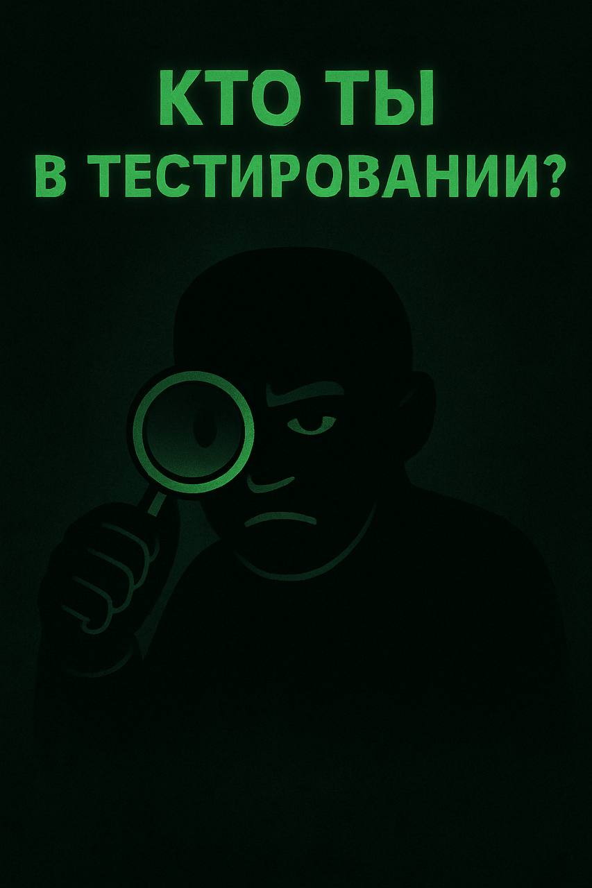 Кто ты в тестировании?
Нет, речь не про грейды, а про типажи.
Одни — Следопыты. 🕵️Ищут, нюхают, копают. Если баг зарыт на пятом клике, под капотом, после дождя — найдут | Сетка — социальная сеть от hh.ru