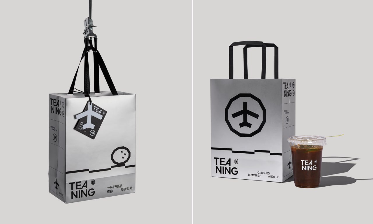 Айдентика на высоте ☁️
Tea Ning стремится уйти от образа обычного уличного киоска с лимонным чаем, превращаясь в современный бренд и полностью отказавшись от типичных решений конкурентов | Сетка — социальная сеть от hh.ru