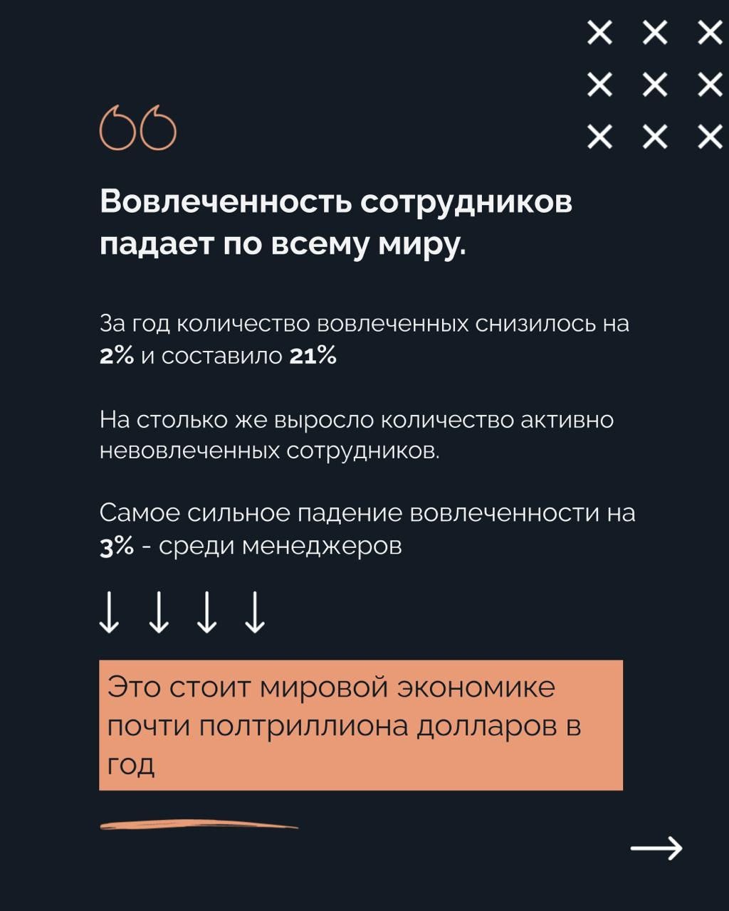 Gallup плохого не посоветует: хотите вовлеченных сотрудников - развивайте и вовлекайте менеджеров | Сетка — социальная сеть от hh.ru