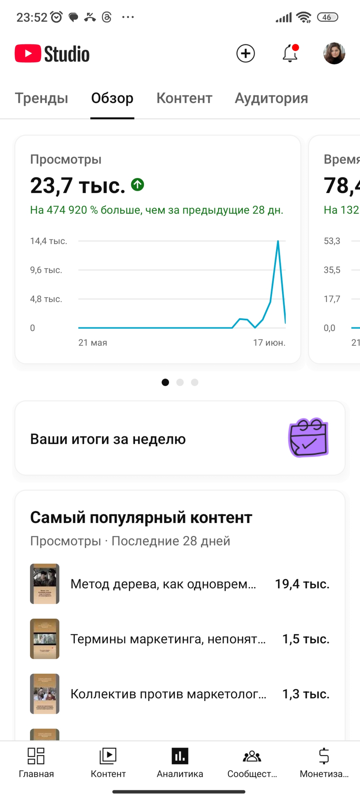 🔸16 день, челлендж
Что сделала за сегодня трудолюбивая белочка маркетолог

Депрессия и тоска из-за дождя — 3 часа
Безумная работа — 12 часов
Сделала с нуля дизайн 10 баннеров с короткими советами про ... | Сетка — социальная сеть от hh.ru