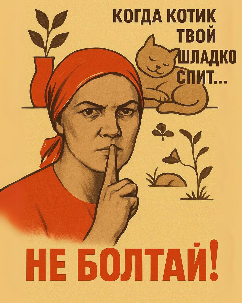 в соцсетях превратили советские плакаты в кошачьи
милота, правда? | Сетка — социальная сеть от hh.ru