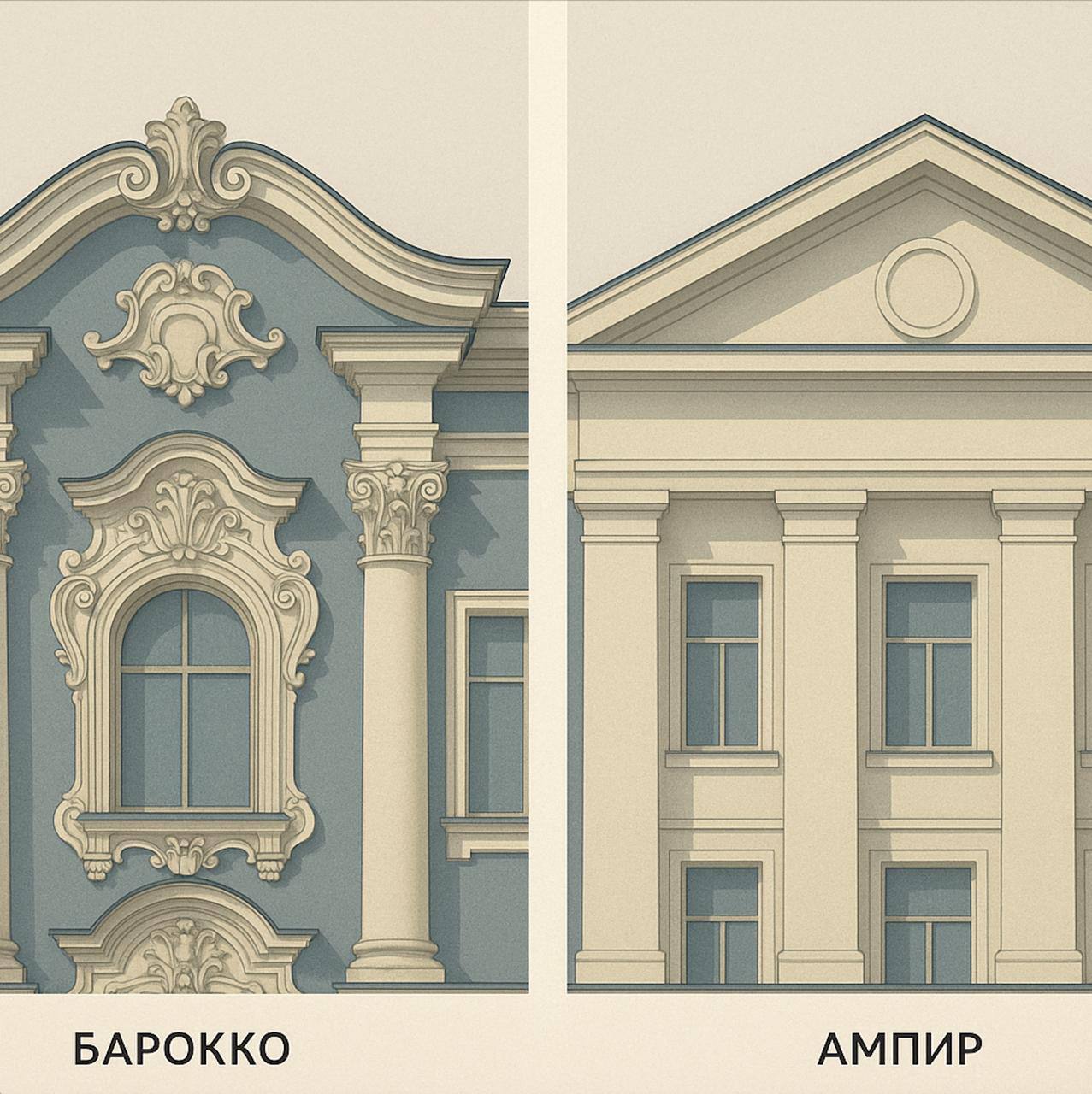 🏛 Неоклассицизм или ампир? Как я разобрался в стилях с помощью ИИ
Недавно гулял по Кремлю в Нижнем Новгороде и обратил внимание на красивое отреставрированное здание (фото 1) | Сетка — социальная сеть от hh.ru
