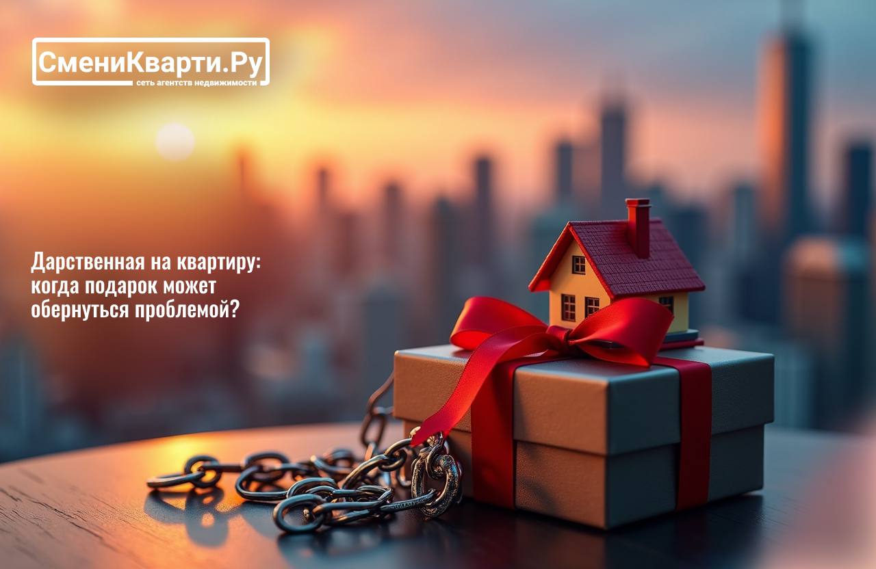 🎁 Дарственная на квартиру: когда подарок может обернуться проблемой?
Договор дарения — популярный способ передать имущество близким, особенно внутри семьи | Сетка — социальная сеть от hh.ru