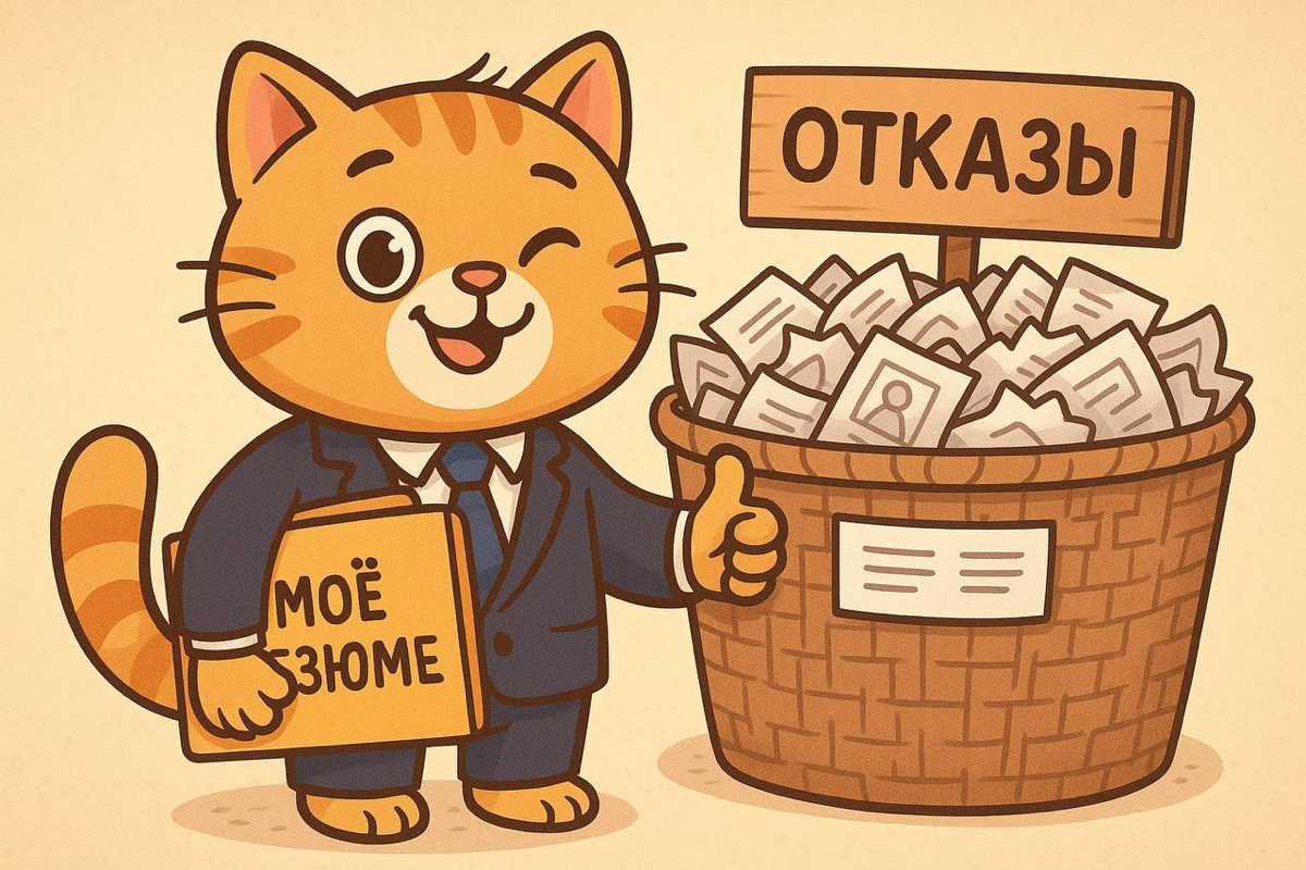 Частые отказы на сайтах поиска работы? 🥲
Не вините себя! | Сетка — социальная сеть от hh.ru