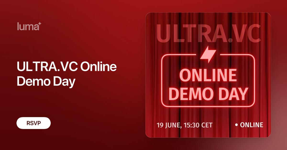 ULTRA.VC Demo Day 2025
Вчера прошёл демо-день в акселераторе ULTRA.VC — в котором я впервые в этом году принимал участие как ментор. Ивент проходил онлайн, но при этом оставил очень яркое впечатление | Сетка — социальная сеть от hh.ru