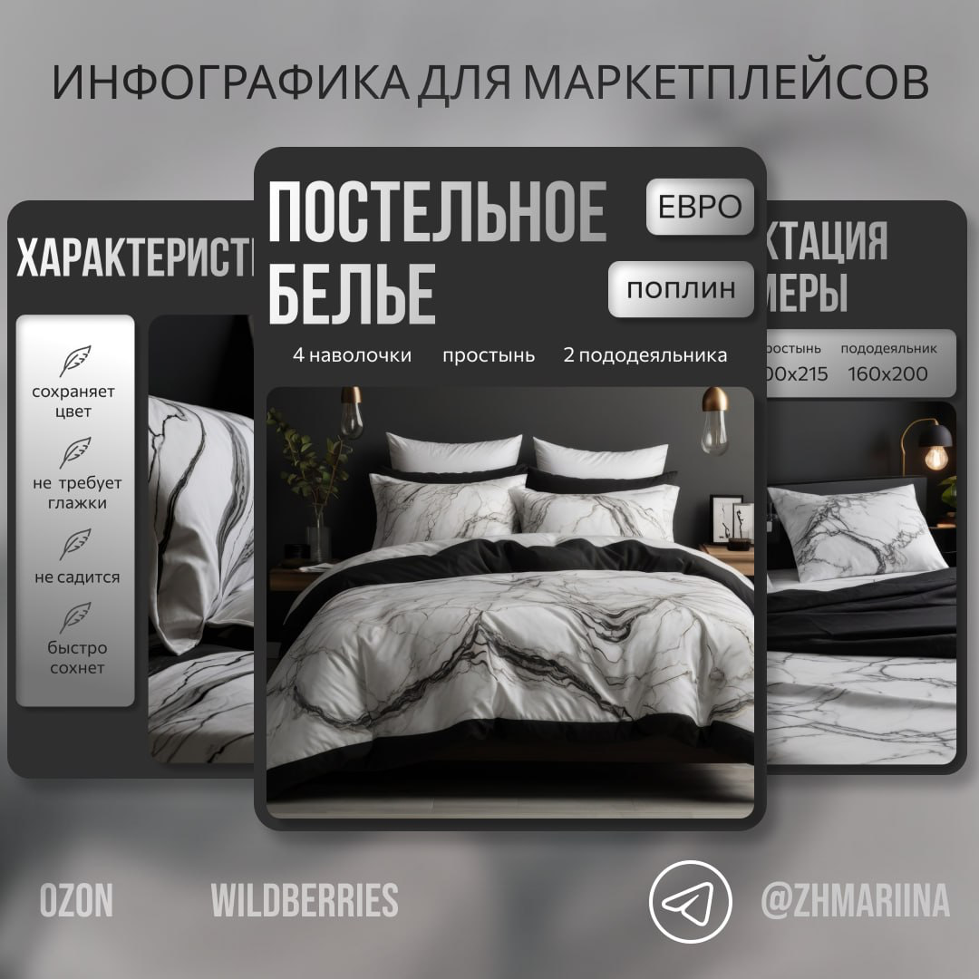 Инфографика для постельного белья | Сетка — социальная сеть от hh.ru