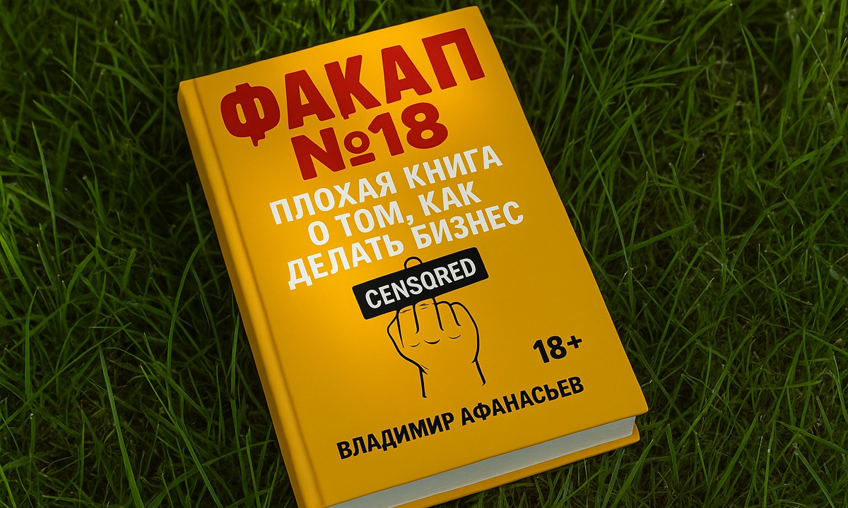 Факап №18: Плохая книга о том как делать бизнес | Сетка — социальная сеть от hh.ru