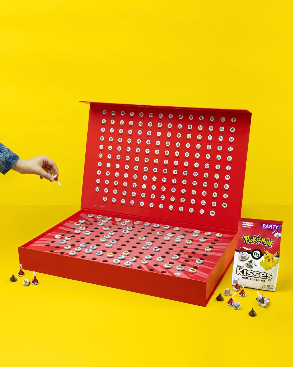 HERSHEY'S выпустил лимитированную серию шоколадных конфет «Kisses» по мотивам франшизы о покемонах | Сетка — социальная сеть от hh.ru
