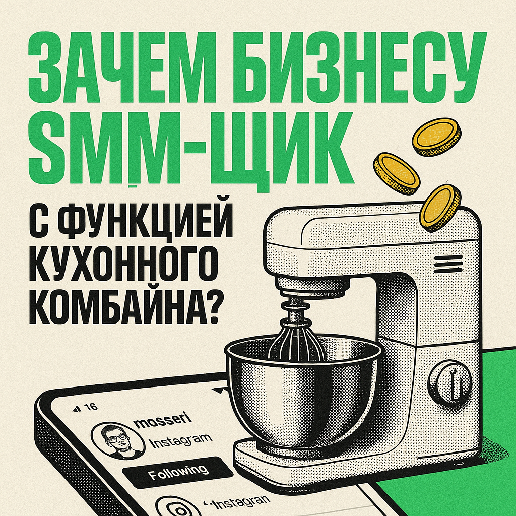 SMM-щик с функцией кухонного комбайна | Сетка — социальная сеть от hh.ru