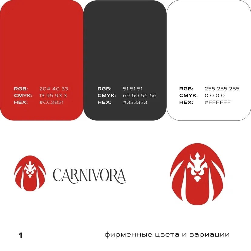 Логотип для компании «CARNIVORA» | Сетка — социальная сеть от hh.ru