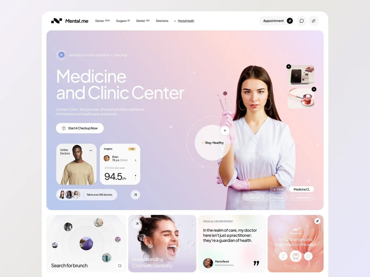 😊 Веб-дизайн | порция вдохновения
👀 Автор: Awsmd
😊 #вдохновение #web #сайты #ресурсы #дизайн #figma #odiz | Сетка — социальная сеть от hh.ru