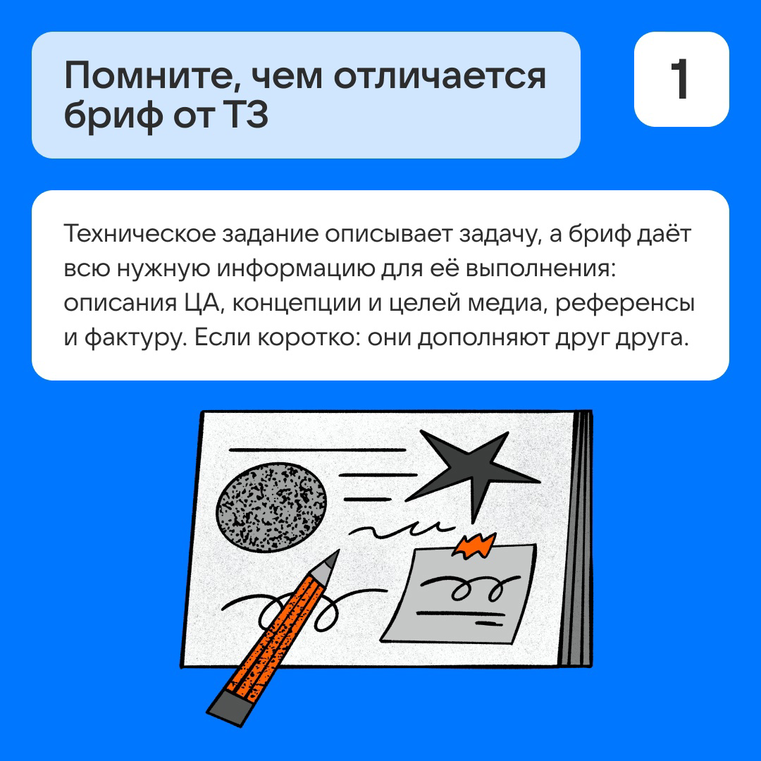 Шаблон хорошего брифа | Сетка — социальная сеть от hh.ru