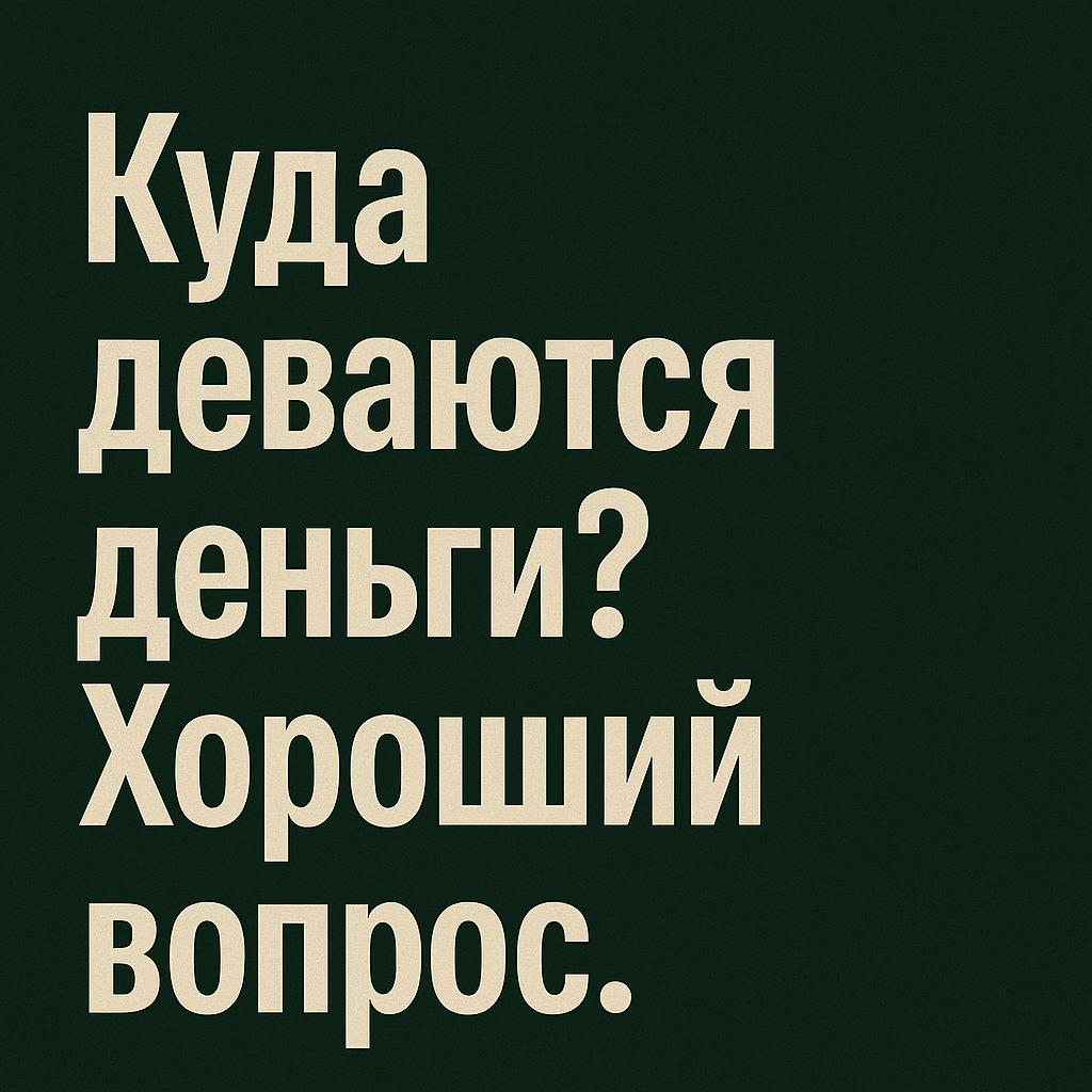 Куда деваются деньги? | Сетка — социальная сеть от hh.ru