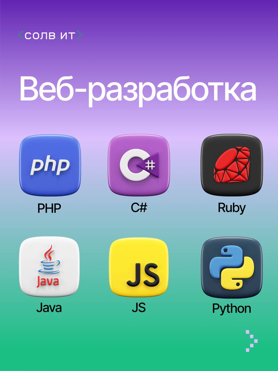 Представляем подборку из популярных языков программирования и сфер их применения 🤩 | Сетка — социальная сеть от hh.ru