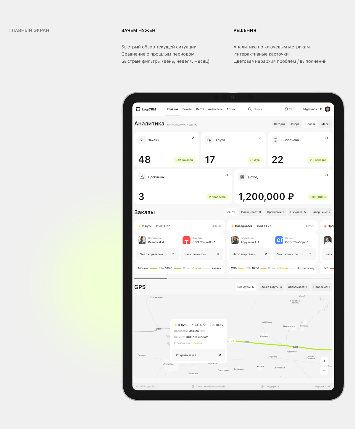 LogiCRM - CRM для логистической компании | Сетка — социальная сеть от hh.ru