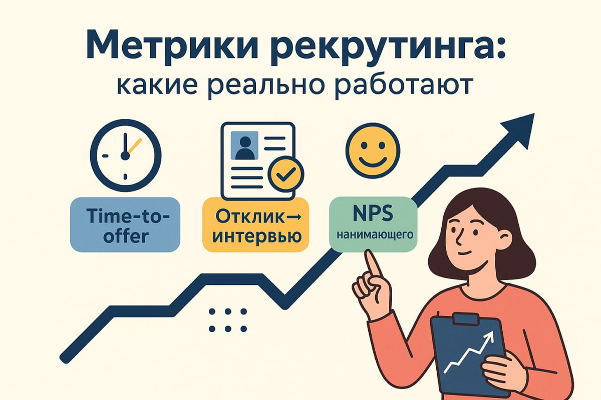 🎯 Метрики рекрутинга: что реально имеет смысл? | Сетка — социальная сеть от hh.ru