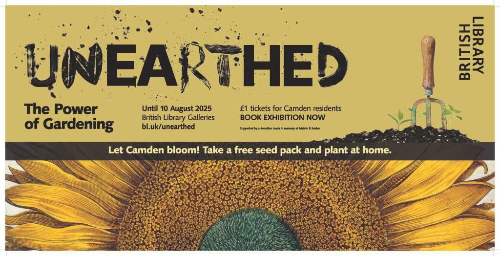 🌿British Library превратила свою рекламу в живое послание.
К открытию масштабной выставки, воспевающей мощь садоводства, Британская библиотека создала нечто большее, чем обычную наружную рекламу | Сетка — социальная сеть от hh.ru