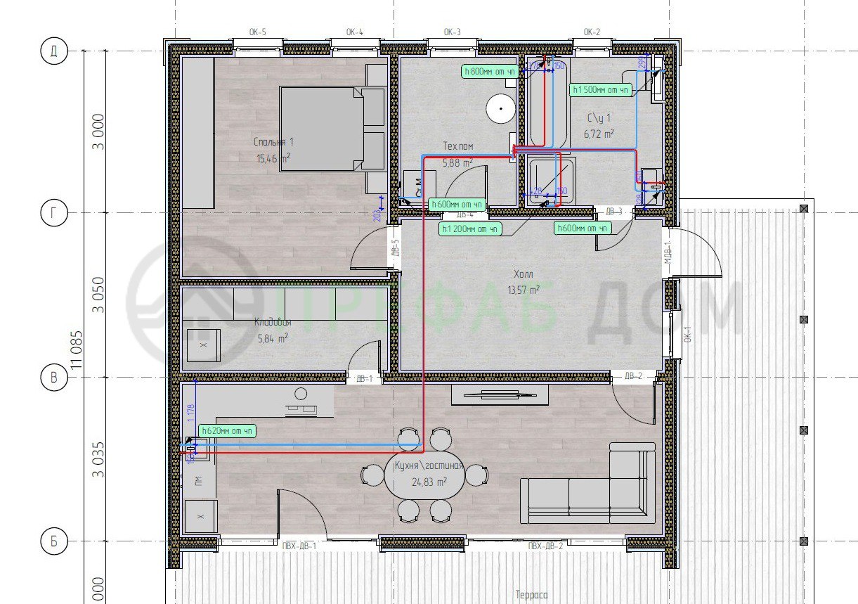 Хорошего дня! 💧Вам на оценку наш подход к проектированию и исполнению инженерных систем | Сетка — социальная сеть от hh.ru