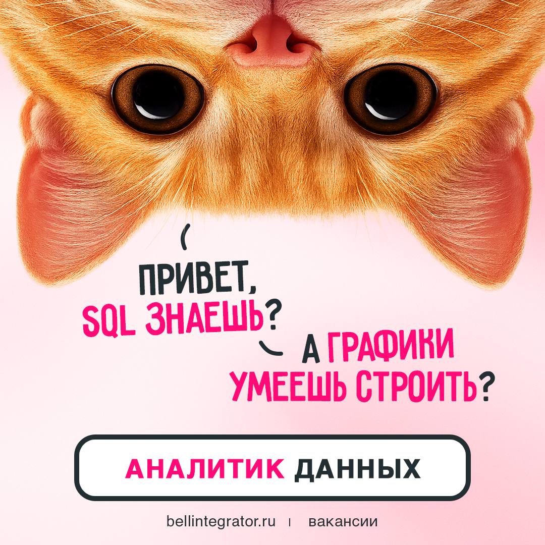 Милости просим к нашему шалашу аналитики 🩷
Если вы аналитик данных с опытом не менее 2 лет, умением переводить бизнес-требования в SQL-запросы и работать с хранилищами данных и с ETL-инструментами — в... | Сетка — социальная сеть от hh.ru