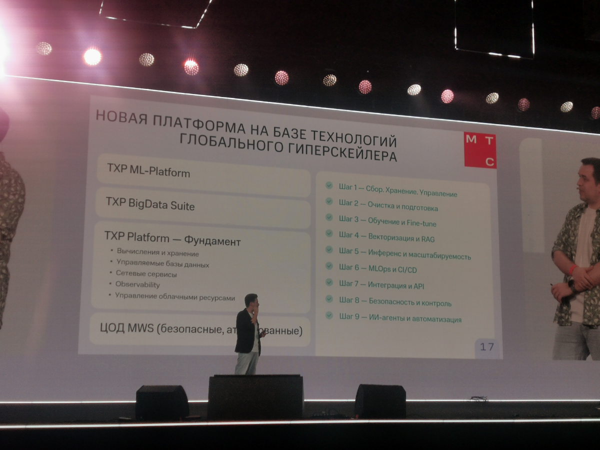 Конференция в МТС True tech day | Сетка — социальная сеть от hh.ru