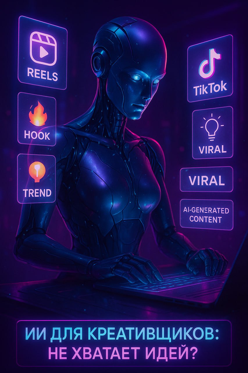 🚀 ТУПИК С КРЕАТИВОМ? ЗАПУСТИ НЕЙРО-МОЗГОШТУРМ ДЛЯ REELS  
Промт, который не генерит воду, а дает рабочие гипотезы за 20 секунд  

Привет, креативщики!  
Знакомо: клиент хочет "вирус", а у вас в голове... | Сетка — социальная сеть от hh.ru