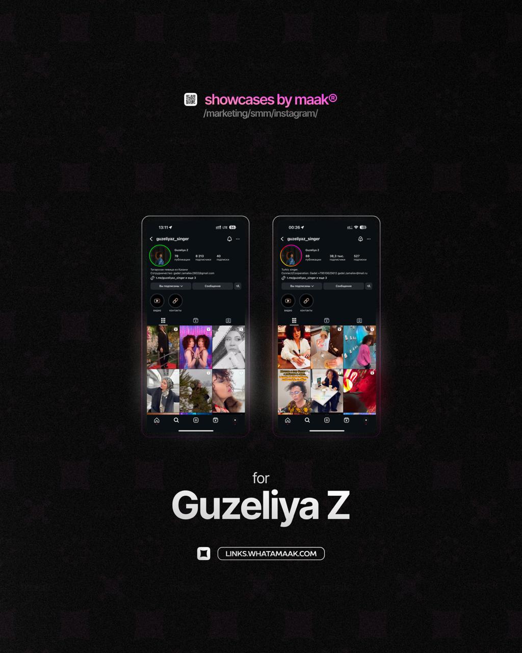 🎆 Новый кейс — Продвижение в Instagram* для Guzeliya Z
✅ Что было сделано?
— Продвижение аккаунта и набор подписчиков путем участия аккаунта в giveaway, в роли спонсора
🔥Заказать продвижение
⚡️Другие ... | Сетка — социальная сеть от hh.ru