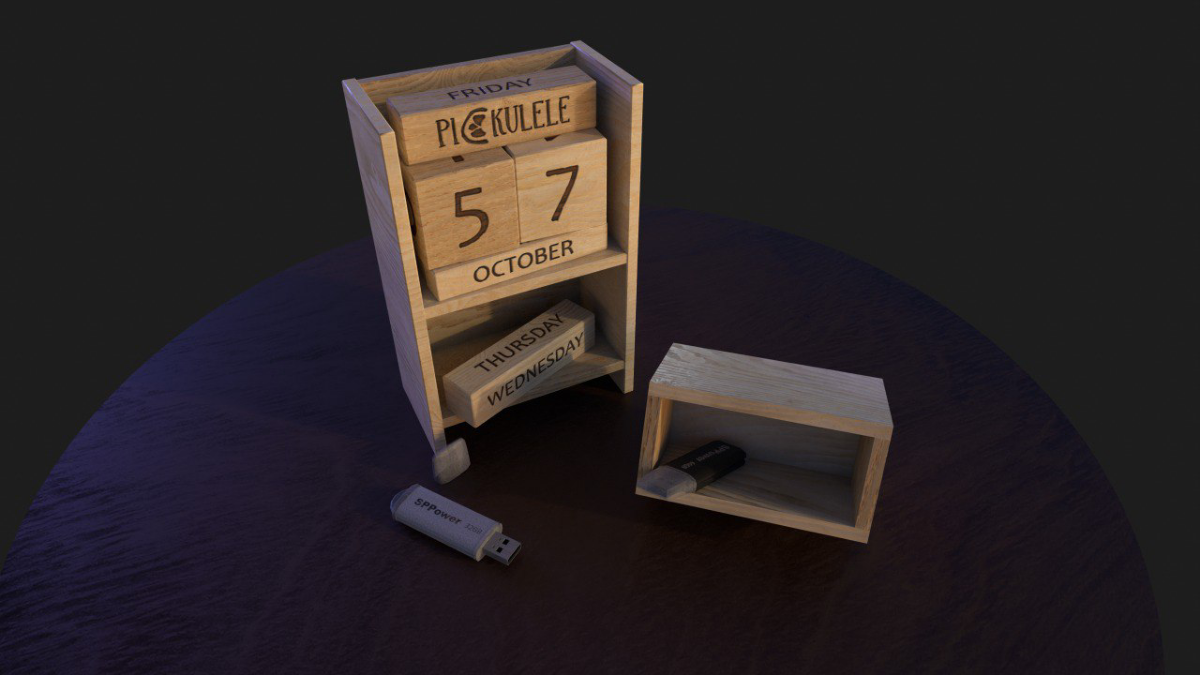 Wooden calendar PICKULELE | Сетка — социальная сеть от hh.ru