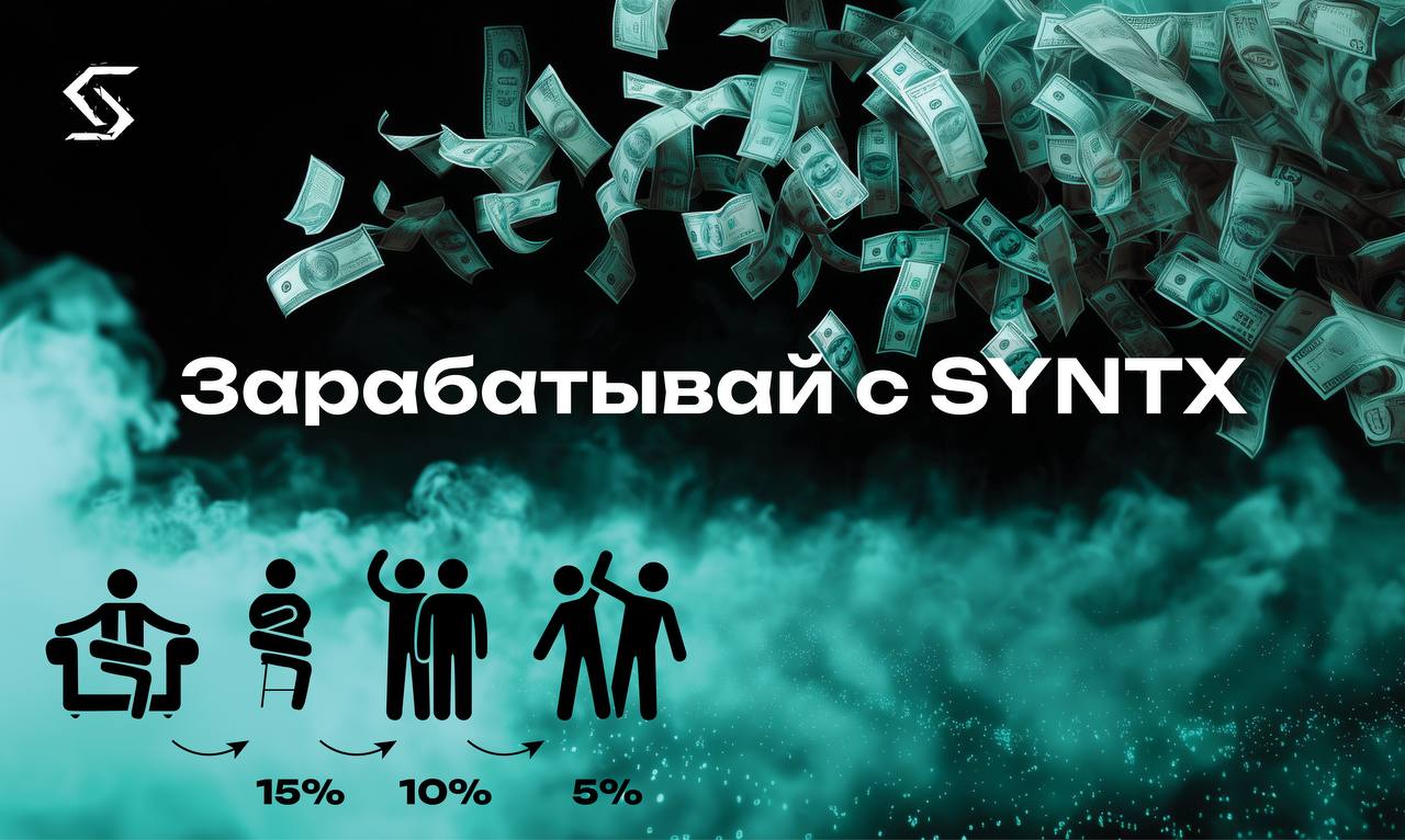 Как партнёры SYNTX выходят на доход $5000+ в месяц 💰
Оказывается заработок на ИИ может быть разный.
Мало кто знает, но у нас есть партнёрская программа, и она приносит реальные деньги | Сетка — социальная сеть от hh.ru