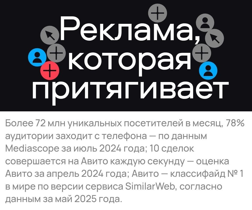 Авито запускает свою баннерную рекламу?😳 | Сетка — социальная сеть от hh.ru